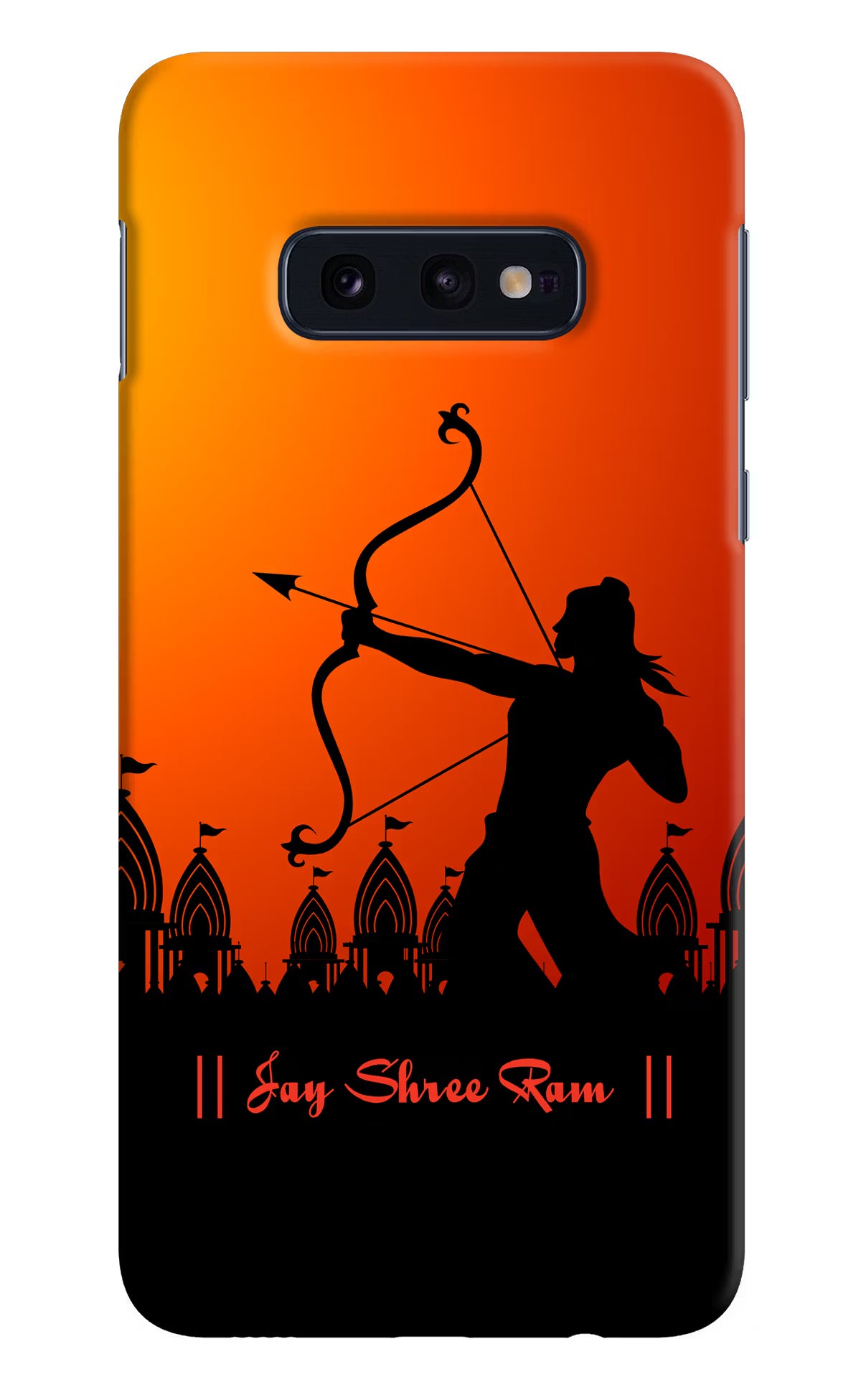 Lord Ram - 4 Samsung S10E Hard Case Back Cover by Casekaro