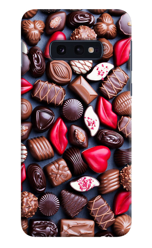 Chocolates Samsung S10E Hard Case Back Cover by Casekaro