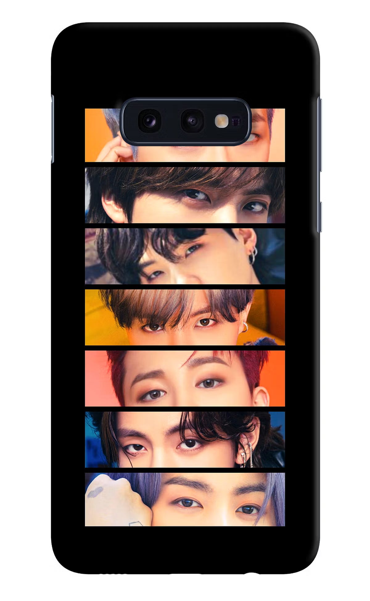 BTS Eyes Samsung S10E Hard Case Back Cover by Casekaro