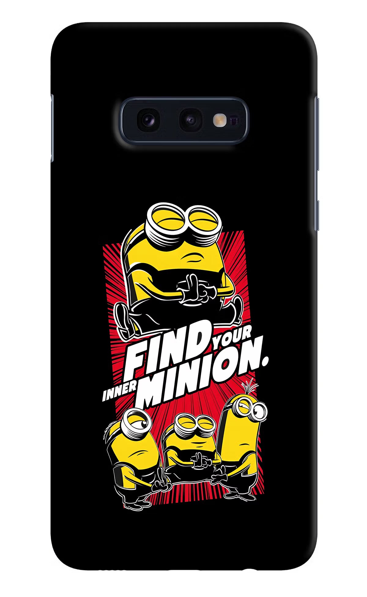 Find your inner Minion Samsung S10E Hard Case Back Cover by Casekaro