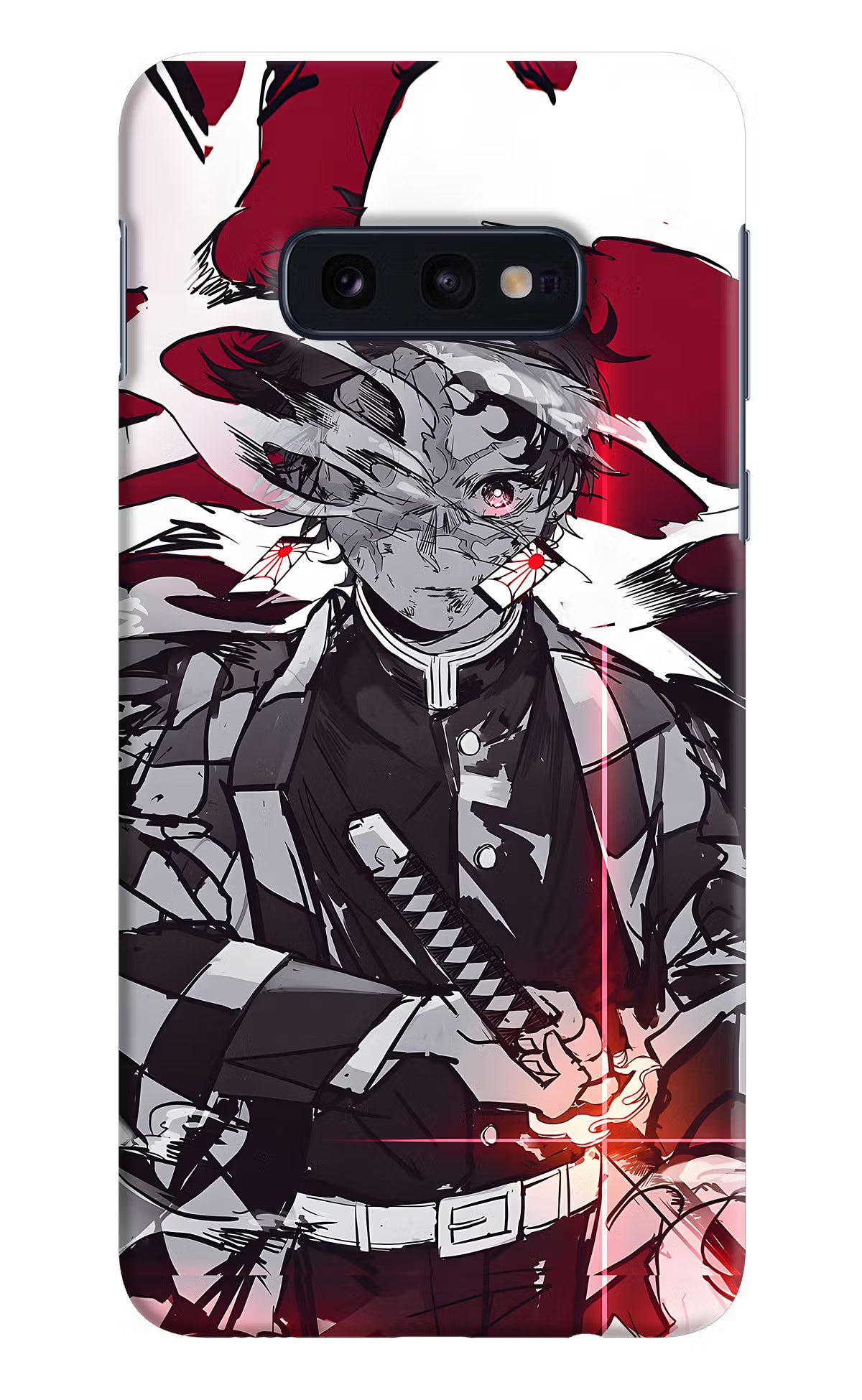 Demon Slayer Samsung S10E Hard Case Back Cover by Casekaro
