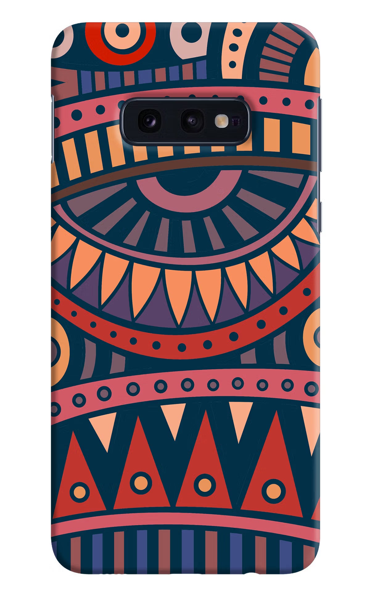 African Culture Design Samsung S10E Hard Case Back Cover by Casekaro