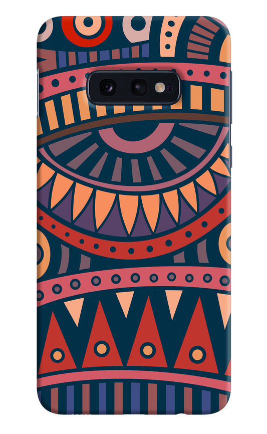African Culture Design Samsung S10E Hard Case Back Cover by Casekaro