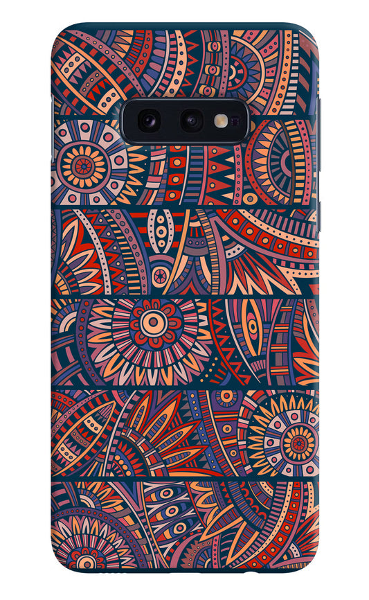 African Culture Design Samsung S10E Hard Case Back Cover by Casekaro