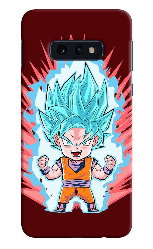 Goku Little Samsung S10E Hard Case Back Cover by Casekaro
