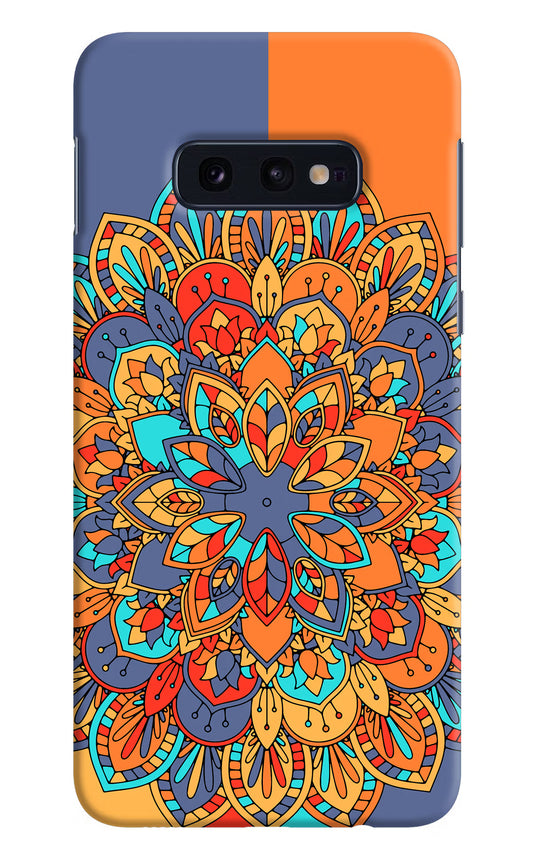 Color Mandala Samsung S10E Hard Case Back Cover by Casekaro
