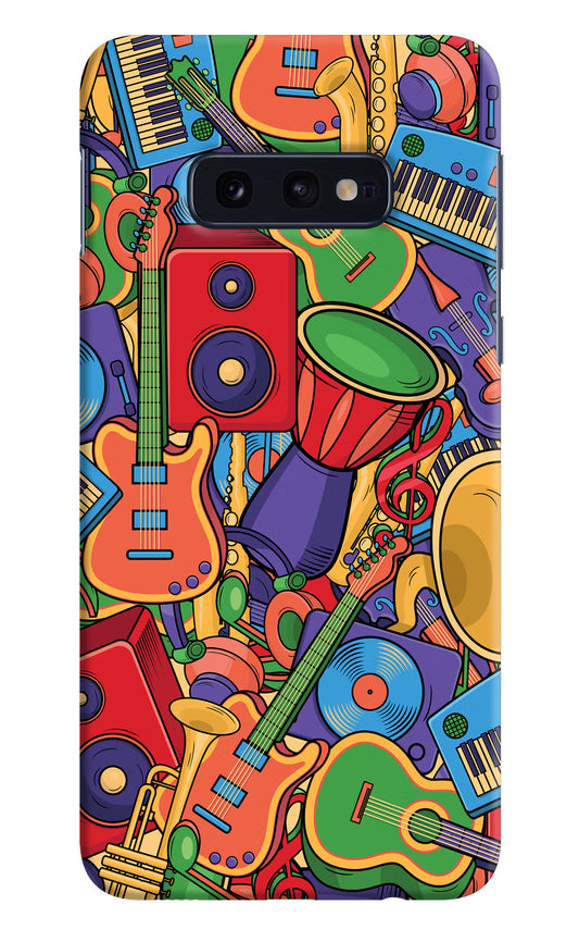 Music Instrument Doodle Samsung S10E Hard Case Back Cover by Casekaro