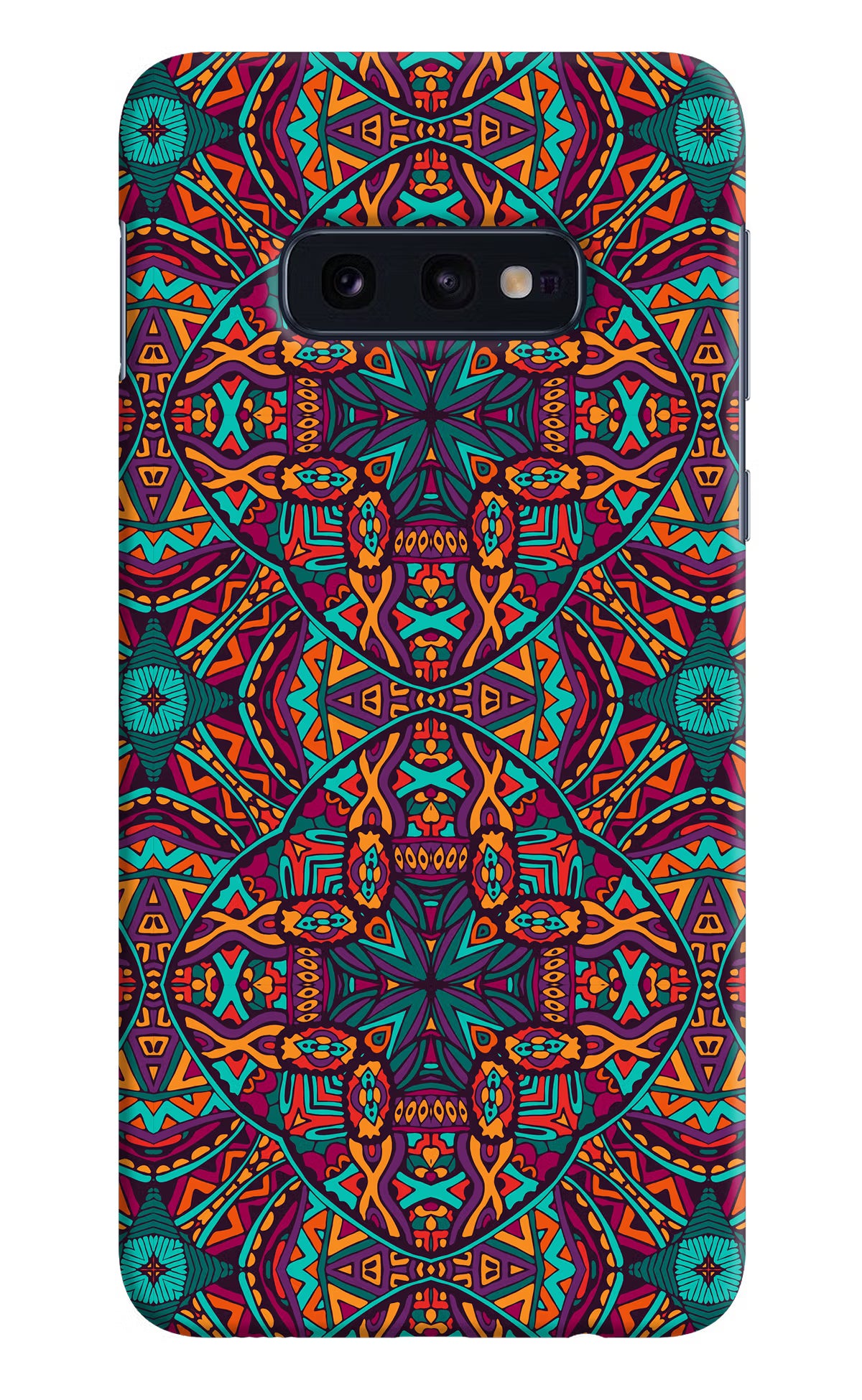 Colour Mandala Samsung S10E Hard Case Back Cover by Casekaro
