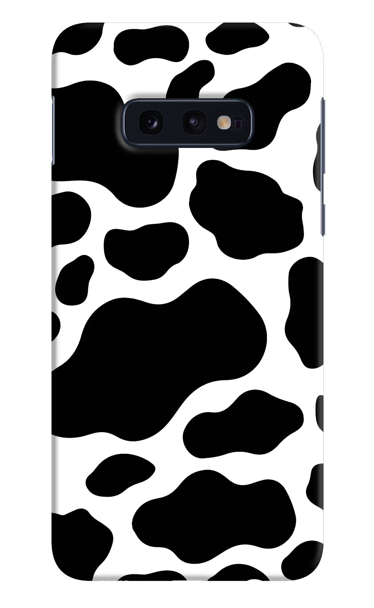 Cow Spots Samsung S10E Hard Case Back Cover by Casekaro