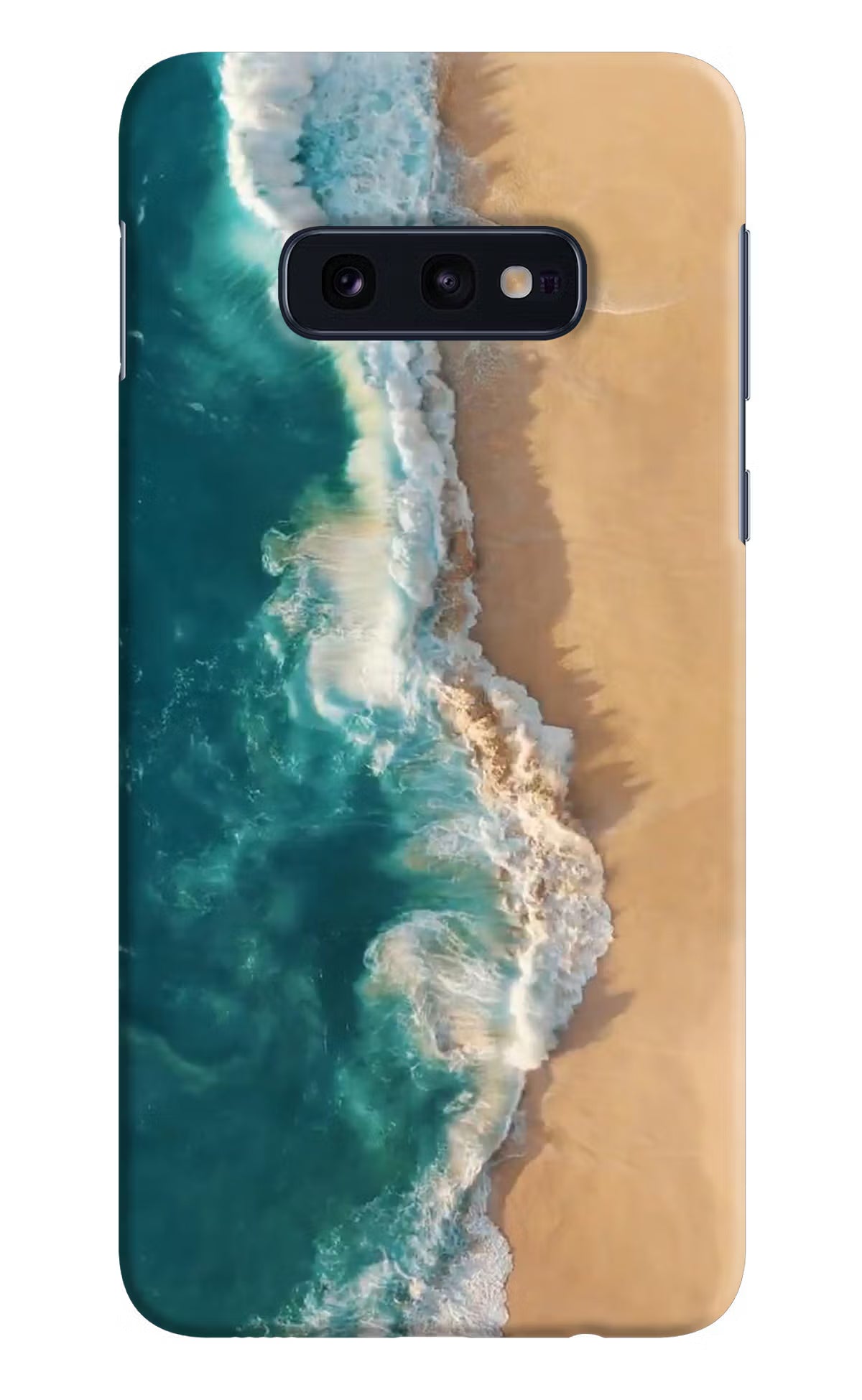 Ocean Beach Samsung S10E Hard Case Back Cover by Casekaro