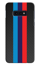BMW Stripes Pattern Samsung S10E Hard Case Back Cover by Casekaro