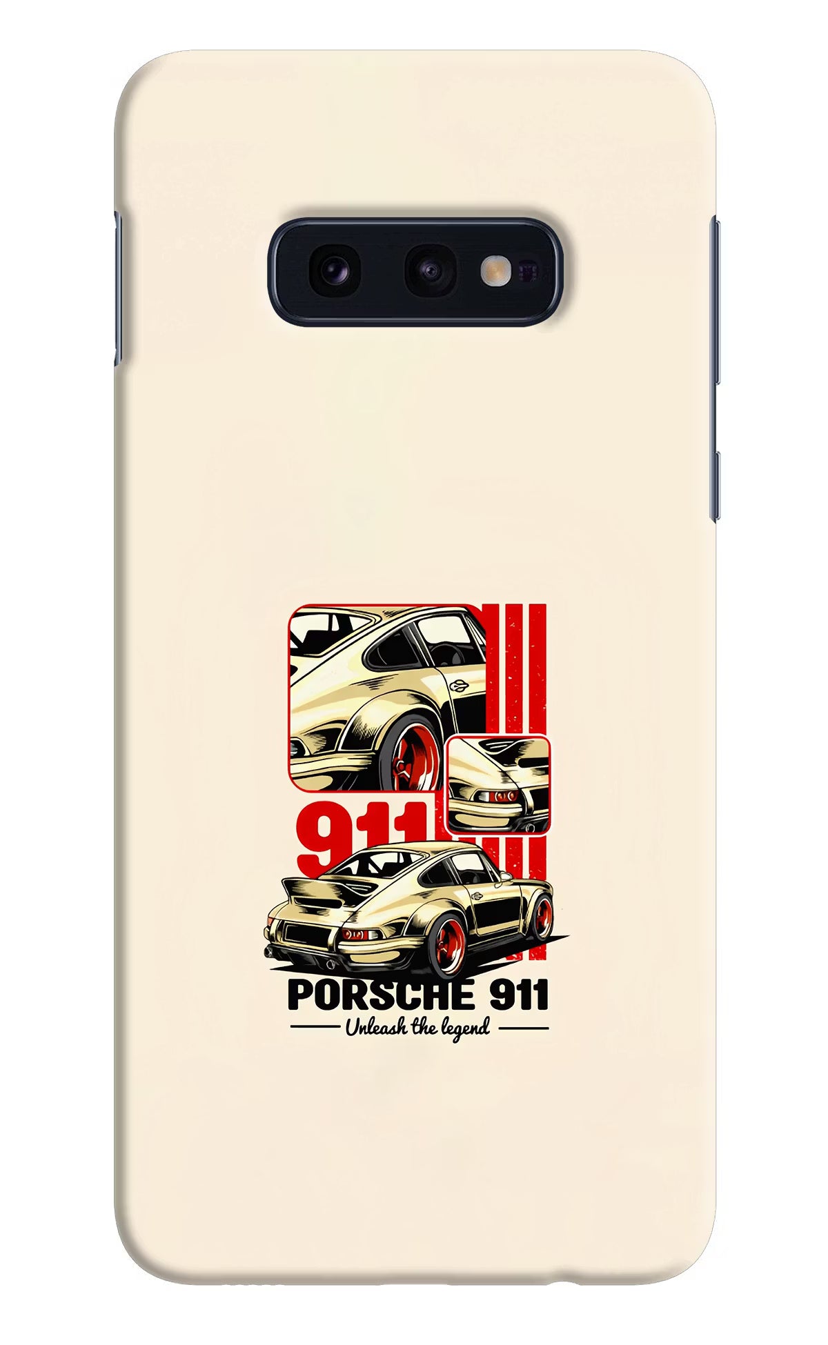 Classic Porsche 911 Samsung S10E Hard Case Back Cover by Casekaro
