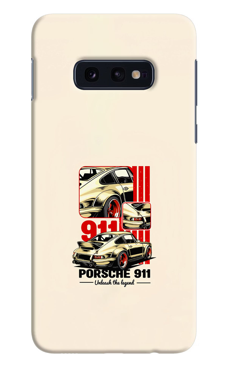 Classic Porsche 911 Samsung S10E Back Cover, Hard case