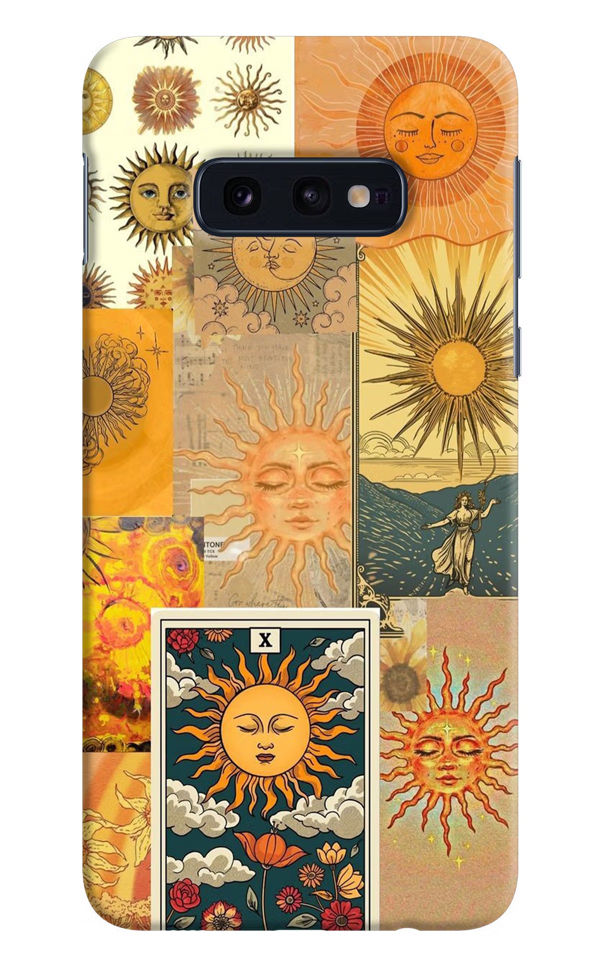 Sun Samsung S10E Hard Case Back Cover by Casekaro