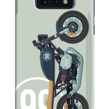 Classic Cafe Racer 99 Samsung S10E Hard Case Back Cover by Casekaro