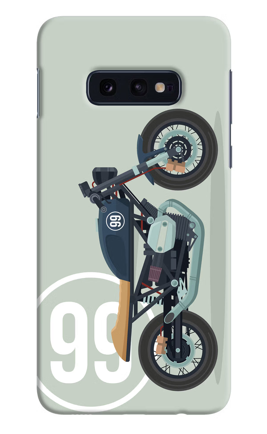 Classic Cafe Racer 99 Samsung S10E Back Cover, Hard case