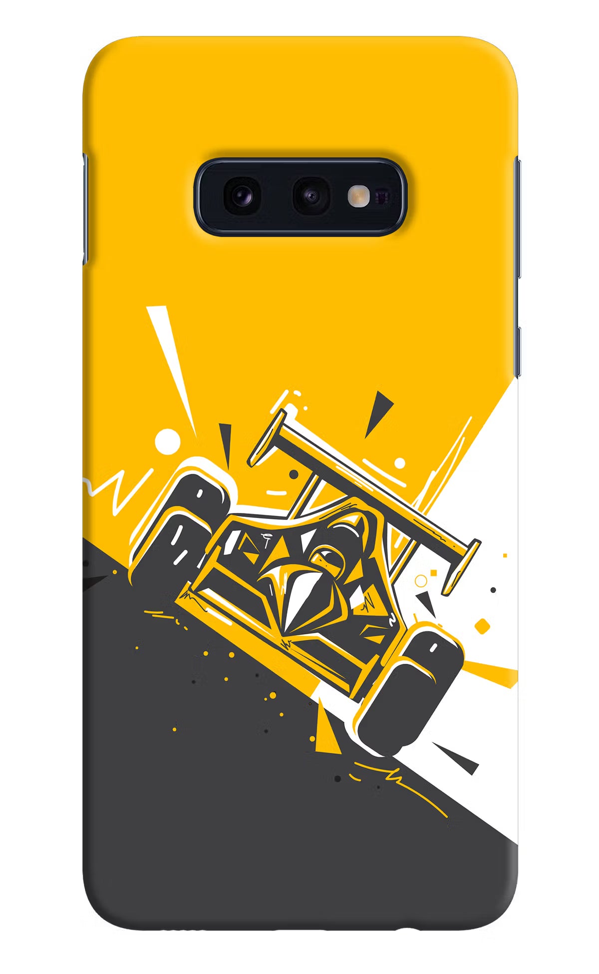 Track King Samsung S10E Hard Case Back Cover by Casekaro