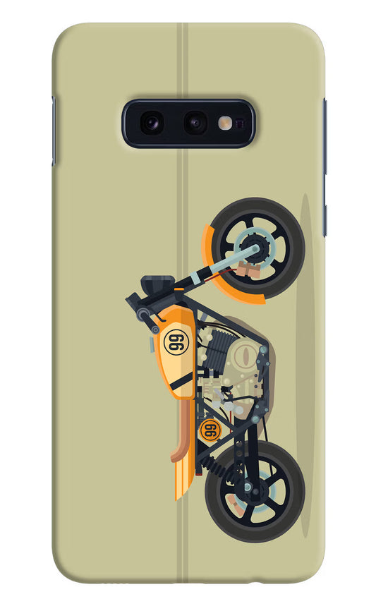 Vertical Speedster Samsung S10E Hard Case Back Cover by Casekaro
