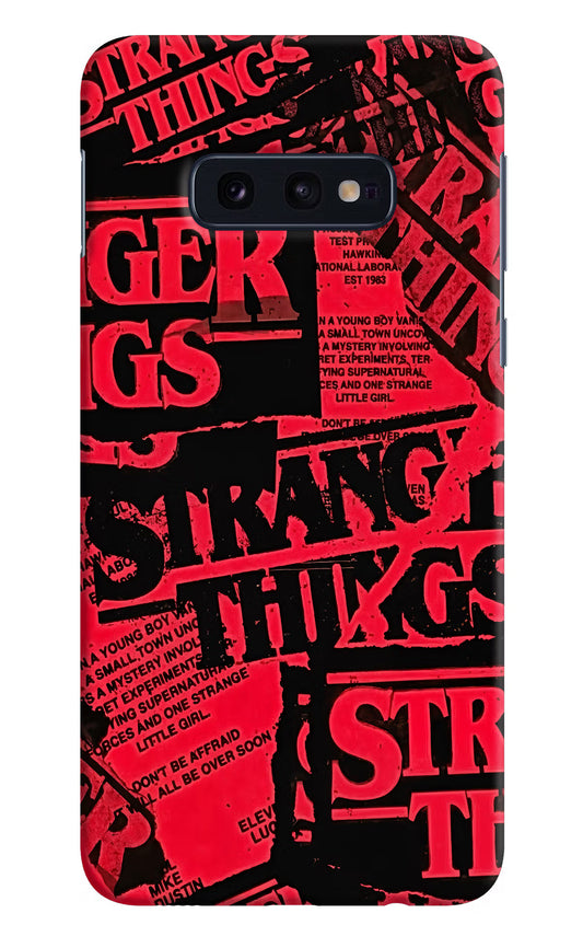 Ordinary Things Samsung S10E Hard Case Back Cover by Casekaro
