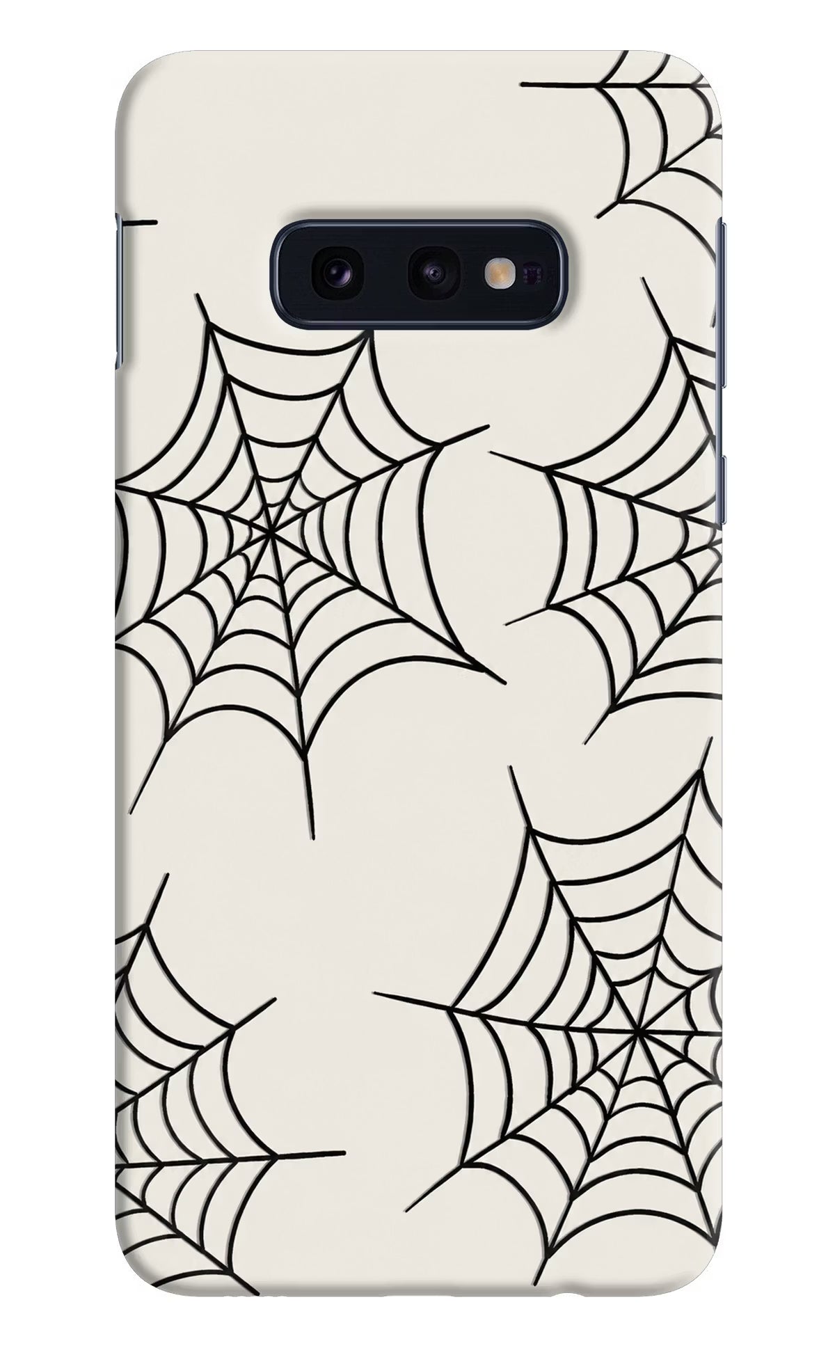 Spider Web Samsung S10E Hard Case Back Cover by Casekaro