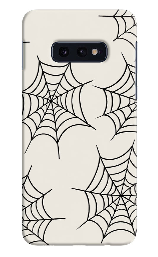 Spider Web Samsung S10E Hard Case Back Cover by Casekaro