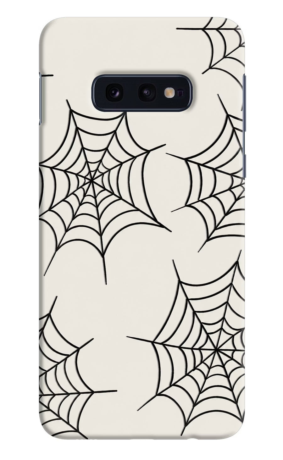 Spider Web Samsung S10E Back Cover, Hard case