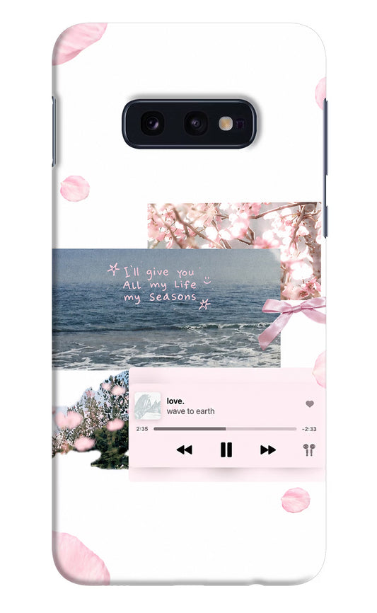 Wave to earth Samsung S10E Back Cover