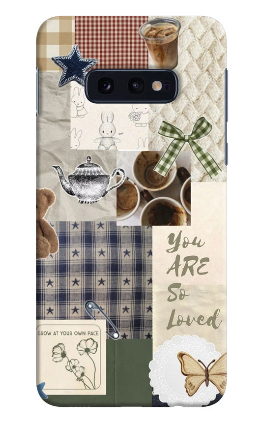 Cookie Samsung S10E Hard Case Back Cover by Casekaro