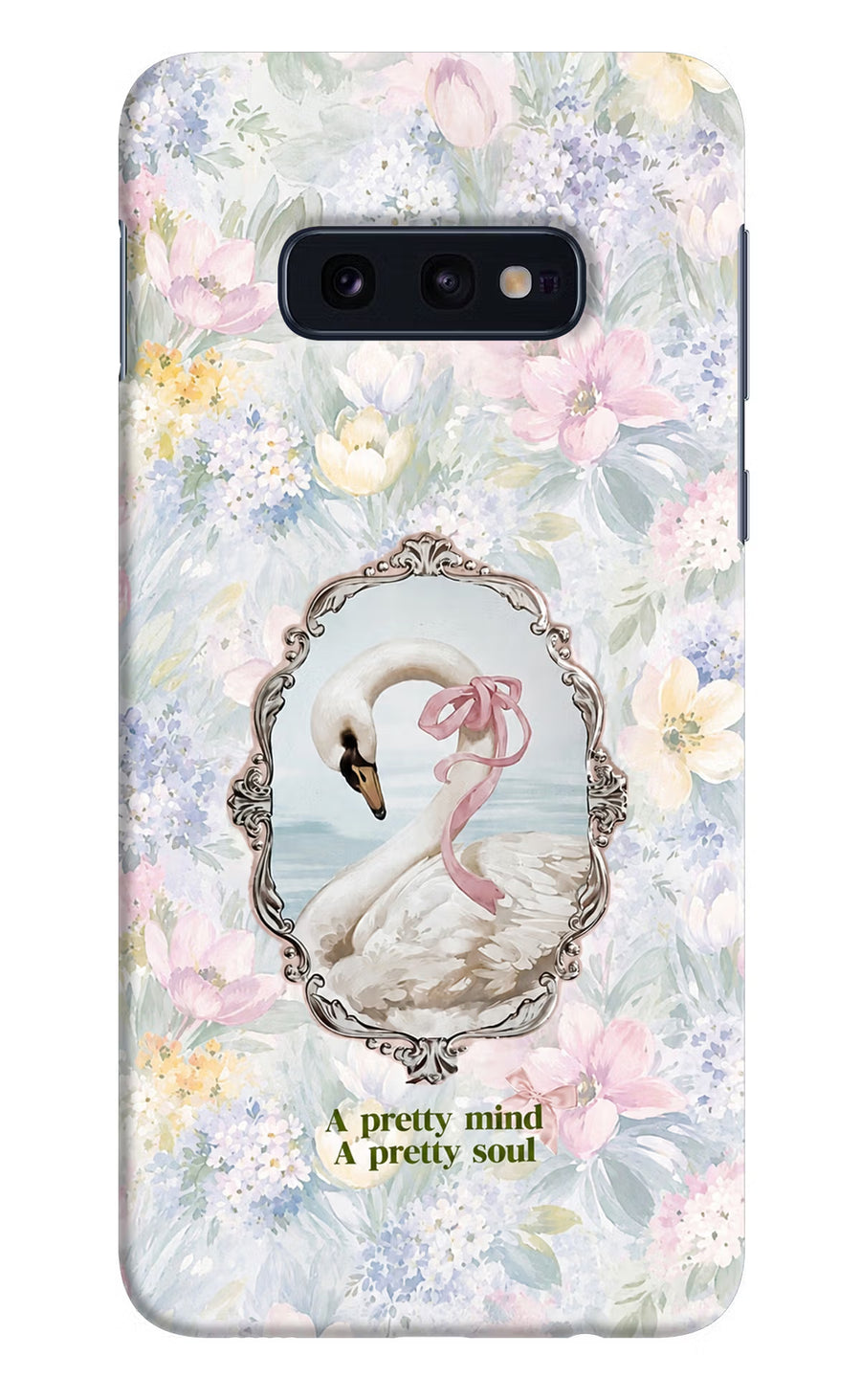 Pretty Mind Pretty Soul Samsung S10E Back Cover, Hard case
