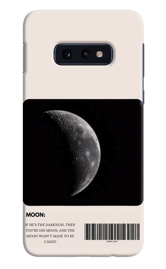Moon Phase Samsung S10E Hard Case Back Cover by Casekaro