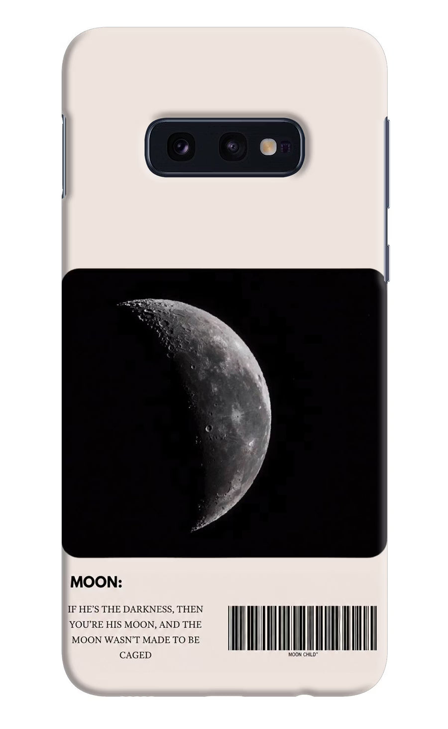 Moon Phase Samsung S10E Back Cover, Hard case