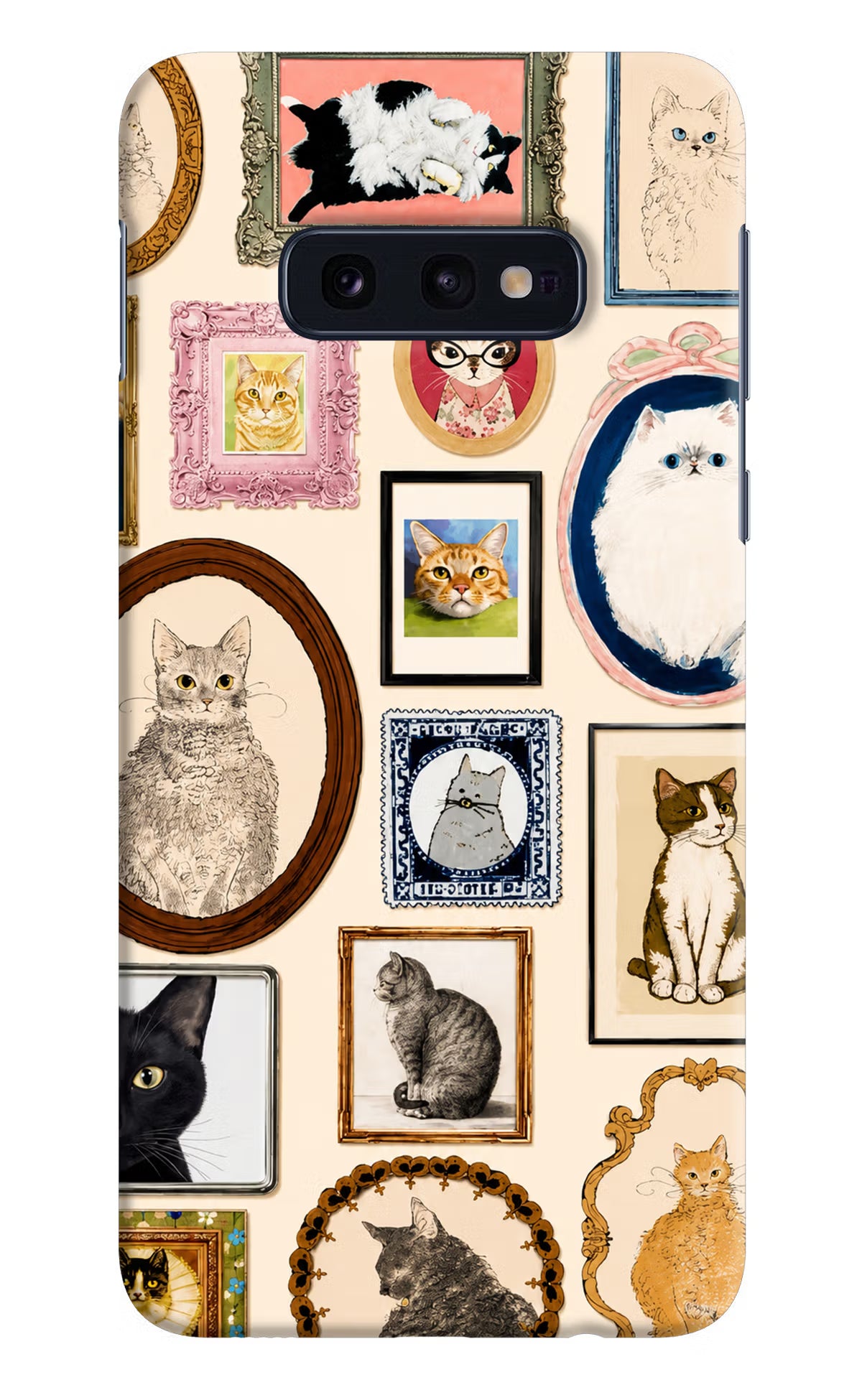 Mirror Cats Samsung S10E Back Cover