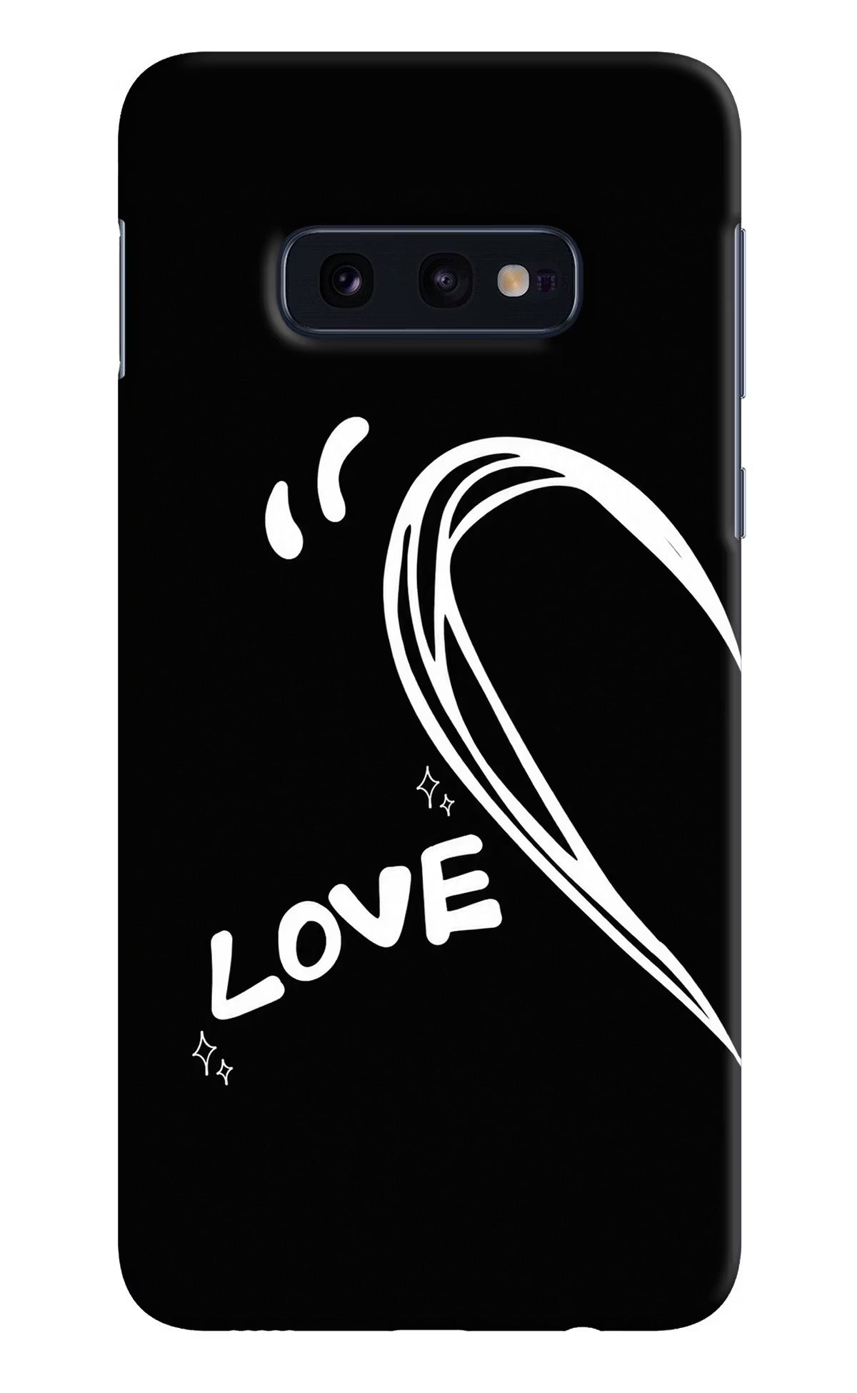 Love Line Samsung S10E Back Cover