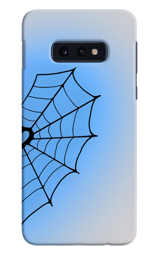 Blue Web Samsung S10E Hard Case Back Cover by Casekaro
