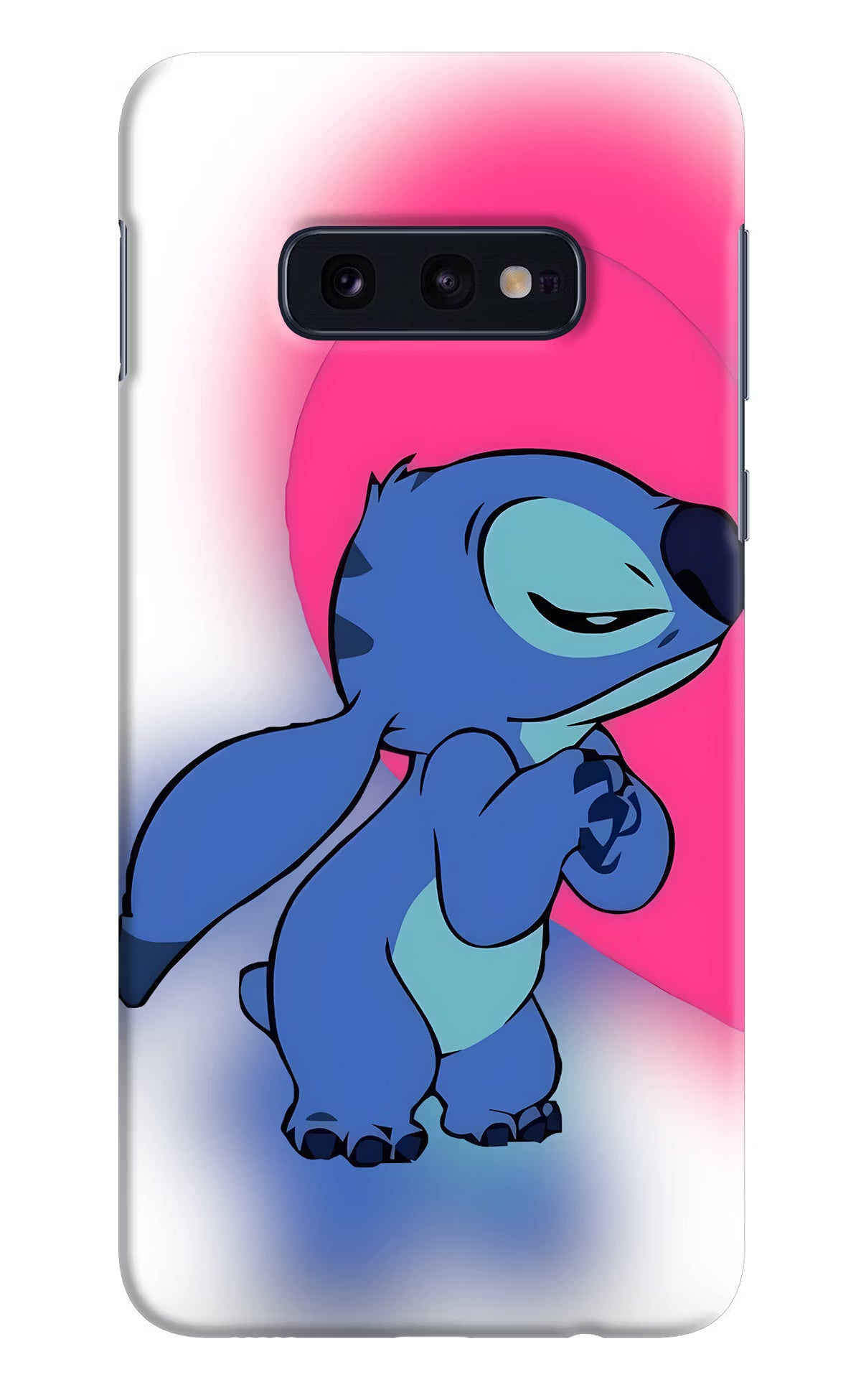 Stitch Hug Samsung S10E Back Cover