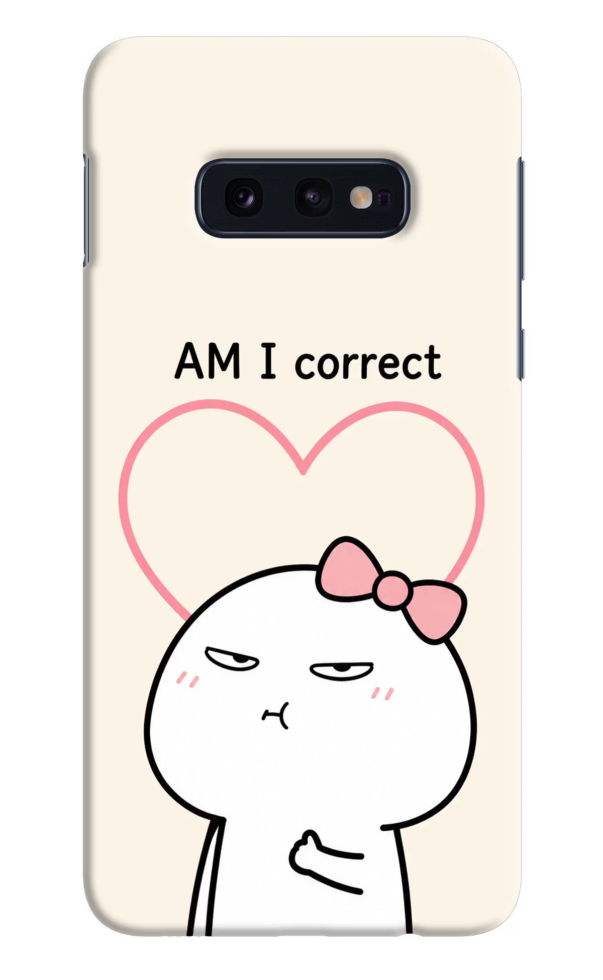 Always Right Samsung S10E Back Cover