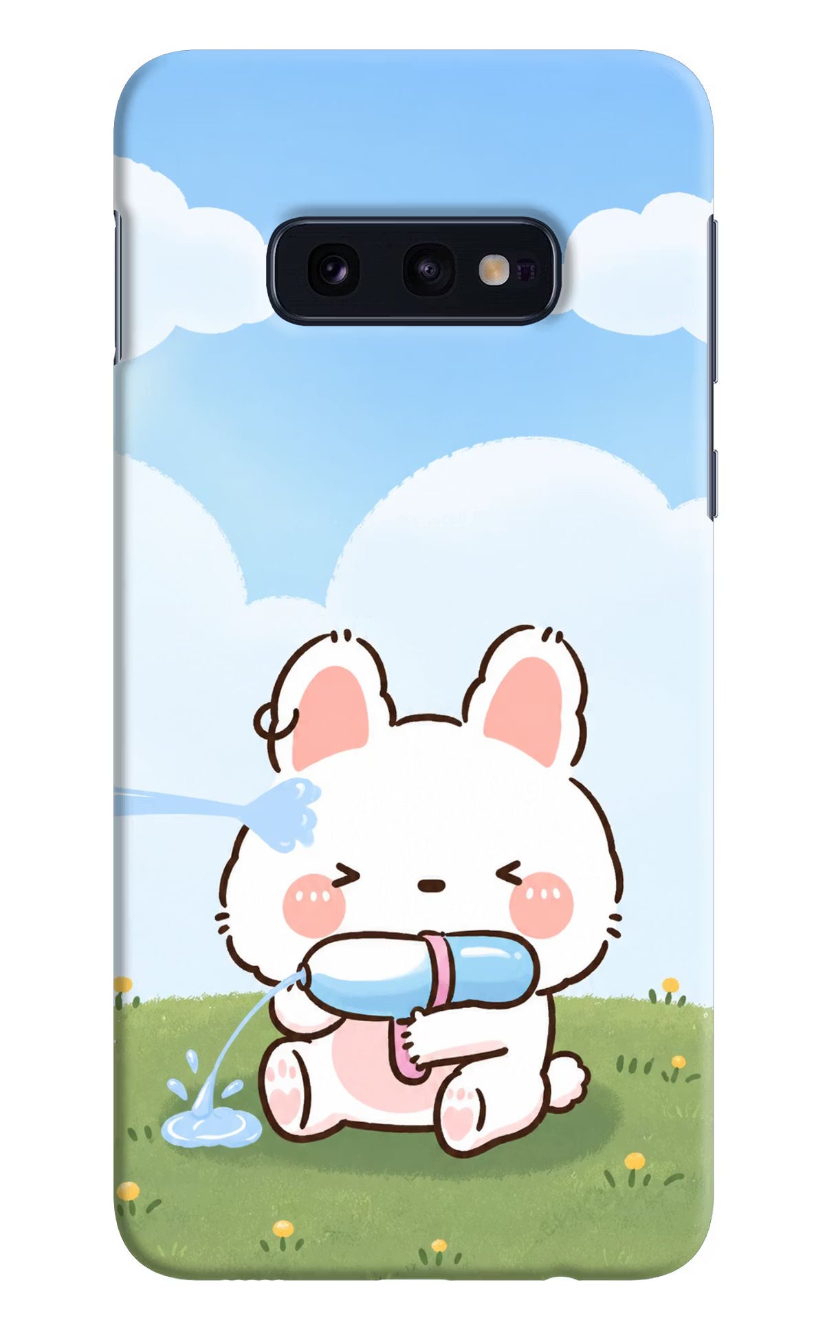 Bunny Treat Samsung S10E Back Cover