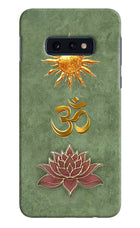 Om & Lotus Samsung S10E Back Cover