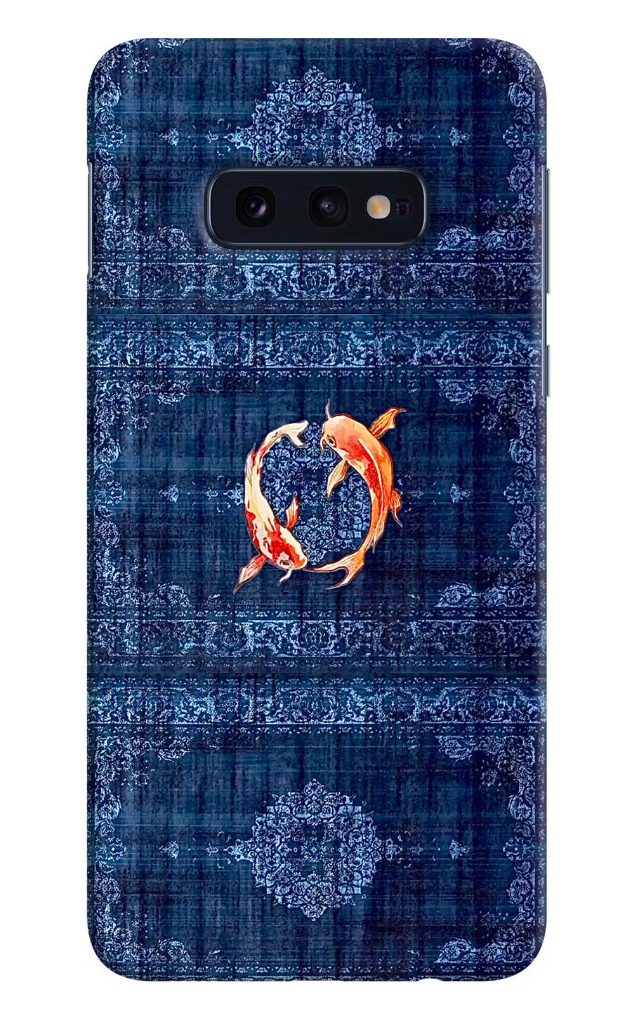 Koi Blue Samsung S10E Back Cover, Hard case