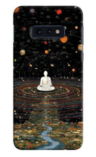 Space Monk Samsung S10E Hard Case Back Cover by Casekaro