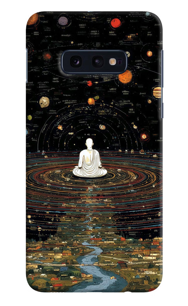 Space Monk Samsung S10E Hard Case Back Cover by Casekaro