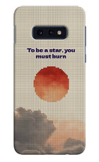 Pixel Sun Samsung S10E Hard Case Back Cover by Casekaro