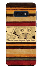 Vinyl Stripes Samsung S10E Hard Case Back Cover by Casekaro