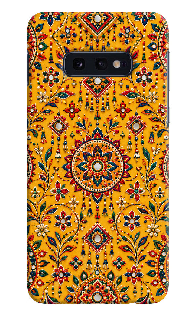 Sunlit Aura Samsung S10E Hard Case Back Cover by Casekaro