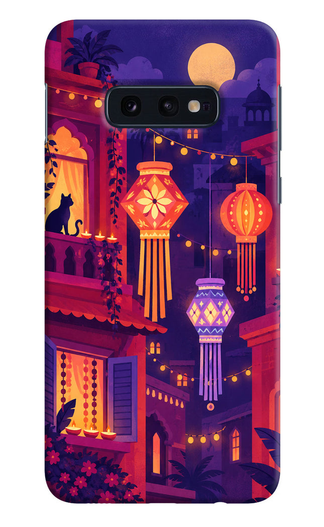 Lantern Lane Samsung S10E Hard Case Back Cover by Casekaro