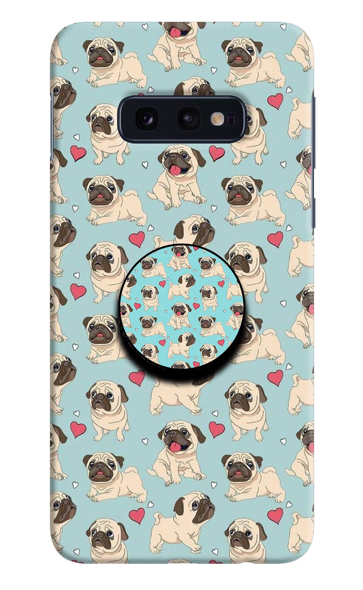 Pug Dog Samsung S10E Pop Case by Casekaro