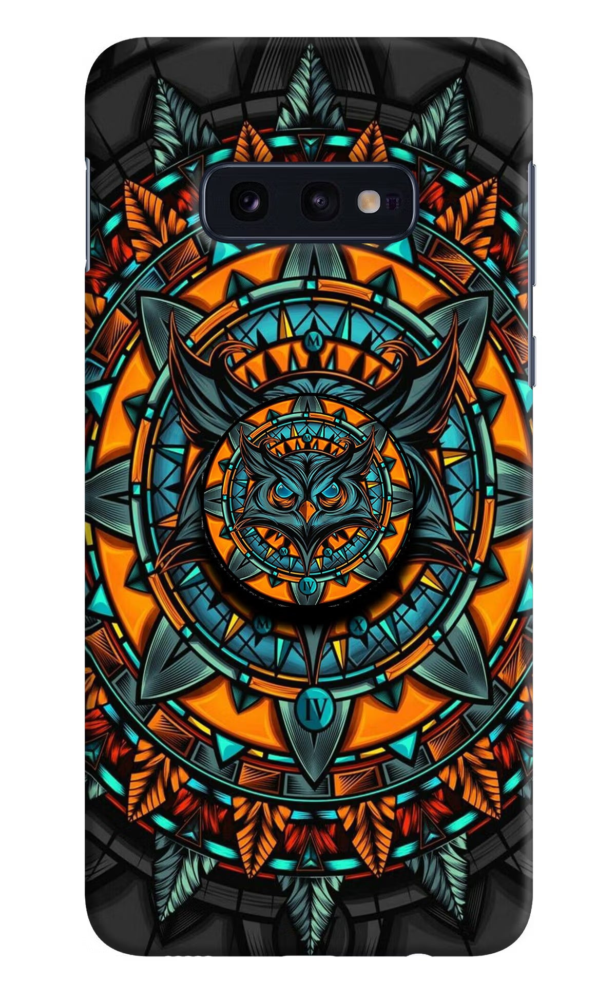 Angry Owl Samsung S10E Pop Case by Casekaro