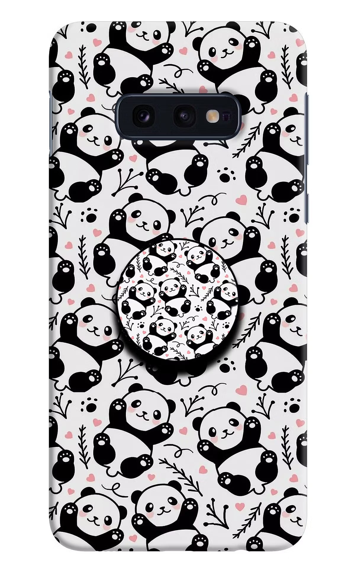 Cute Panda Samsung S10E Pop Case by Casekaro