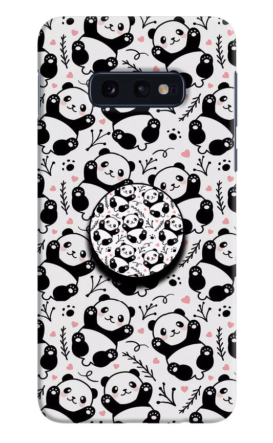 Cute Panda Samsung S10E Pop Case by Casekaro