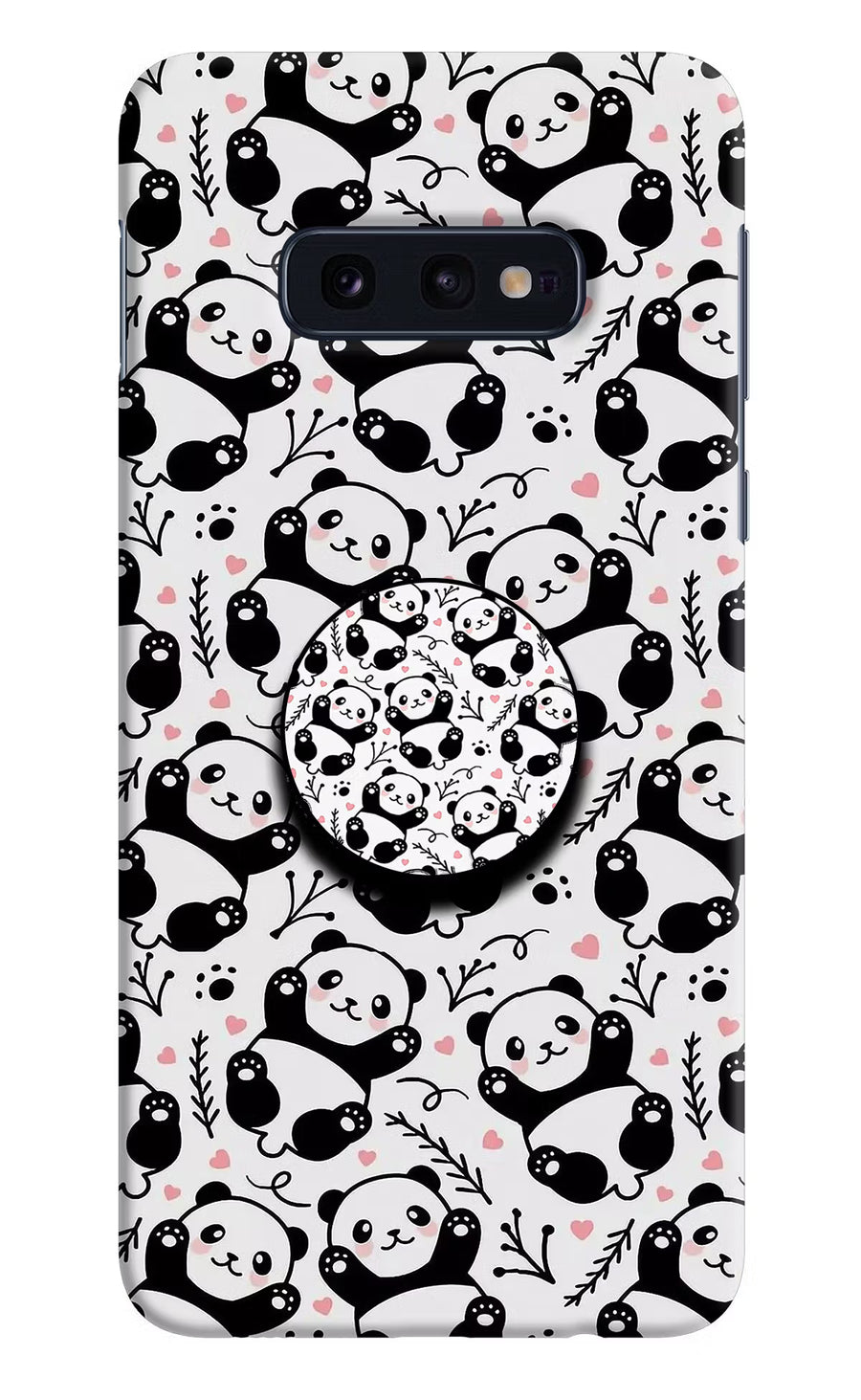 Cute Panda Samsung S10E Pop Case, Hard case